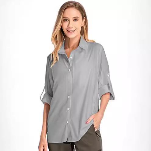 Fishing Shirt Uv Protection - Women's Long Sleeve Sun Protection Shirt