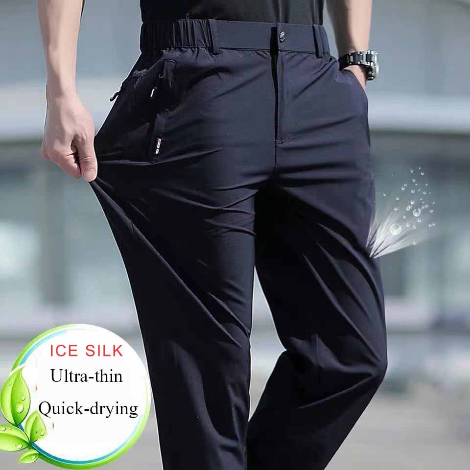 Fishing Pants Waterproof - New Elastic Mens Hiking Pants Summer