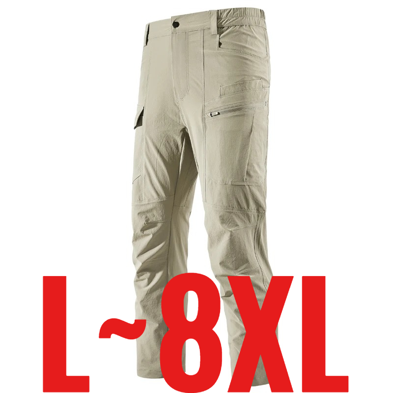 Plus Size 8XL Men's Casual Pan - Fishing Pants Waterproof reseña y precio