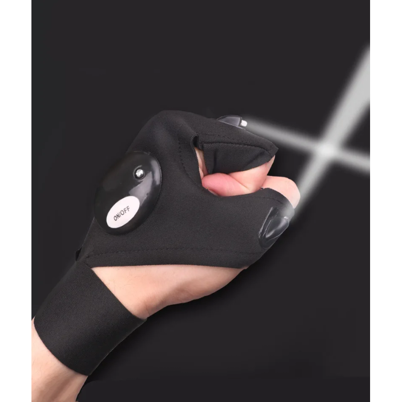 LED Half Finger Glove for Men  - Fishing Gloves reseña y precio