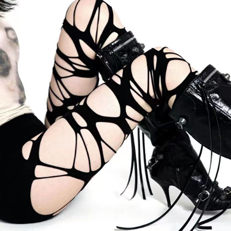 Black Punk Gothic Style Person - Fishing Socks reseña y precio