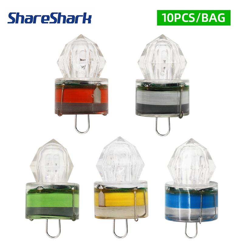 ShareShark 10pcs/bag LED Fishi - Fishing Bag Waterproof reseña y precio