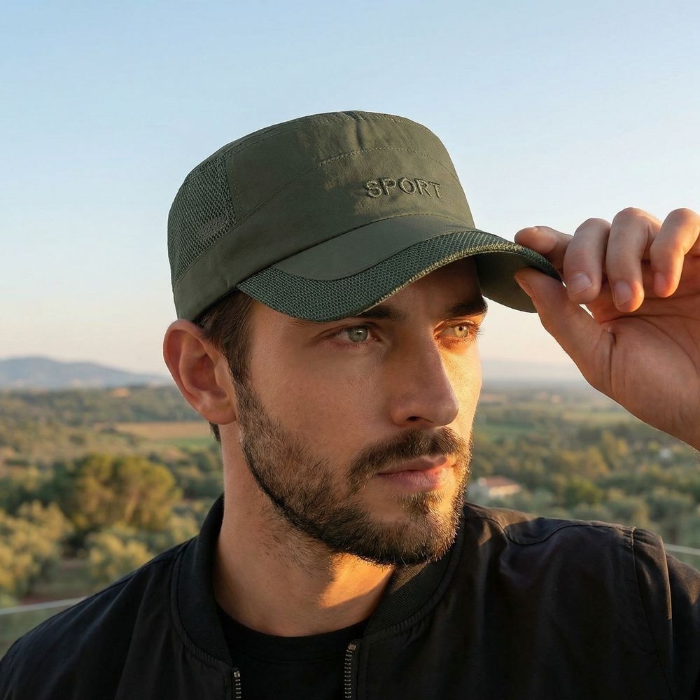 Versatile Adjustable Flat Top  - Fishing Hat reseña y precio