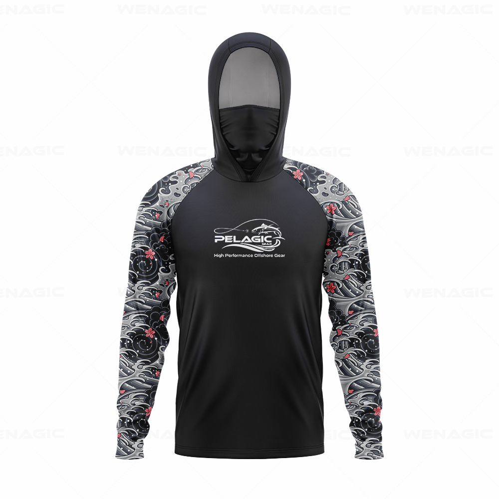 pelagic gear Men Hood Fishing  - Fishing Hoodie reseña y precio