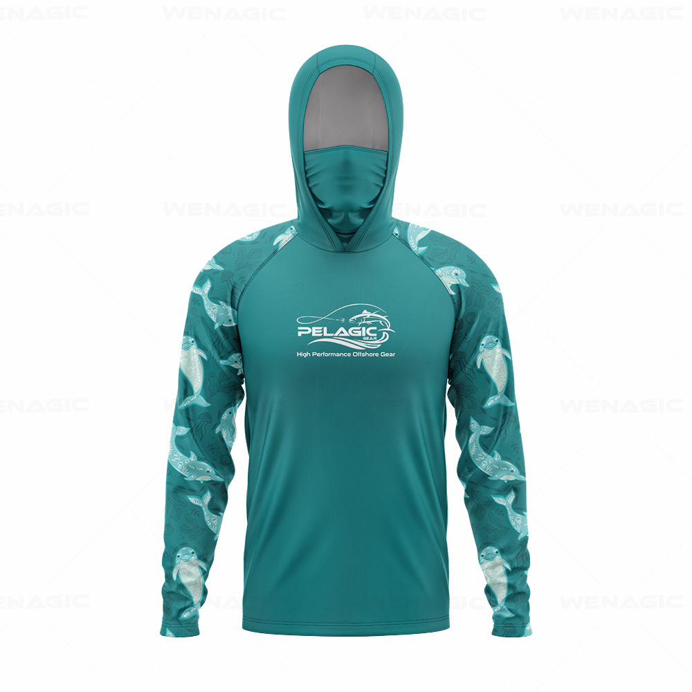 pelagic gear Men Hood Fishing  - Fishing Hoodie reseña y precio