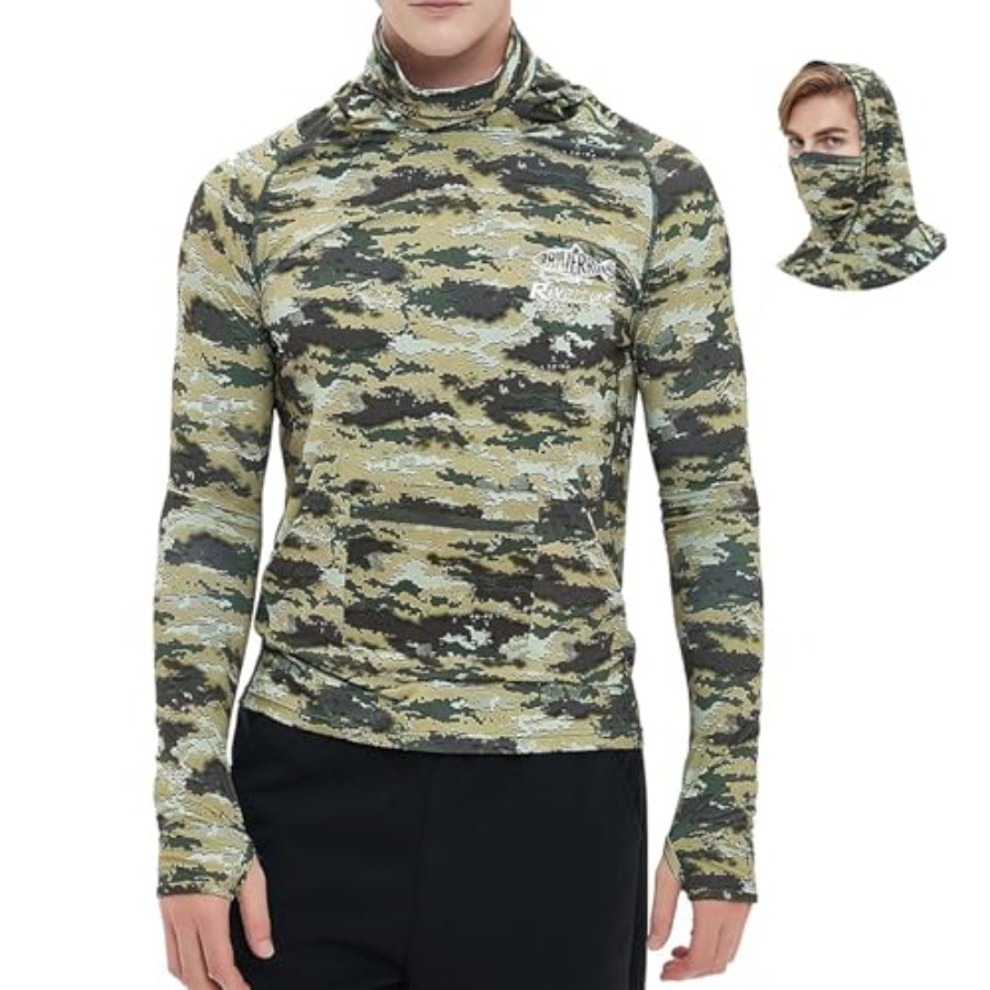 UPF 50+ Fishing Hoodie with Ne - Fishing Hoodie reseña y precio