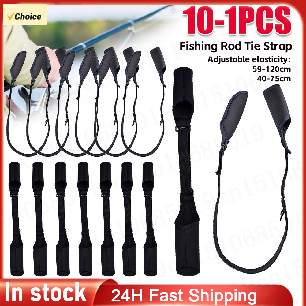 1-10PCS Fishing Rod Socks Srta - Fishing Belt reseña y precio