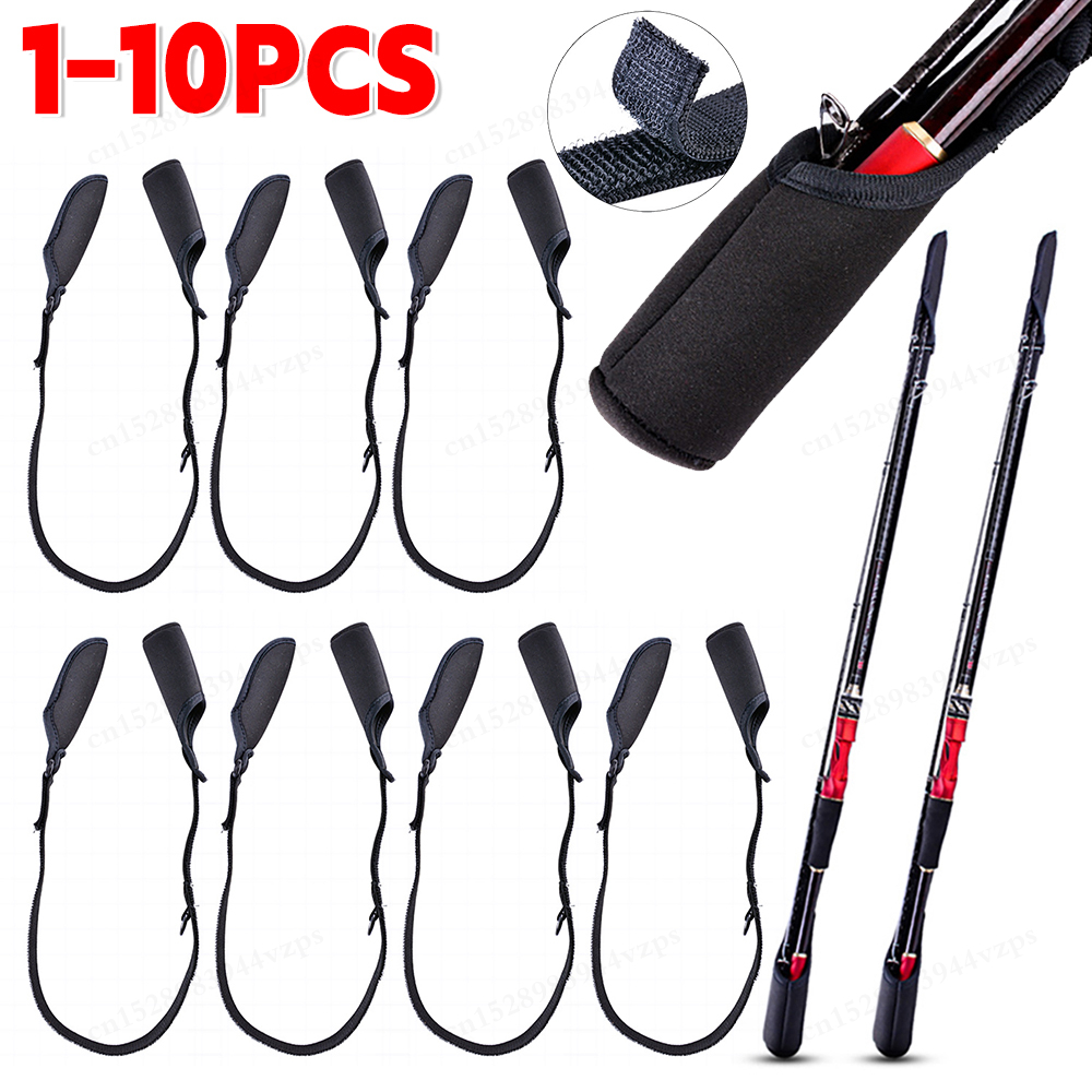 1-10PCS Fishing Rod Socks Srta - Fishing Belt reseña y precio