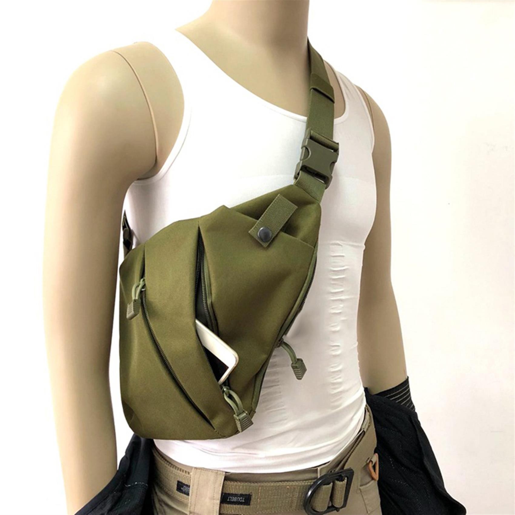 Military Tactical Shoulder Bag - Fishing Backpack reseña y precio