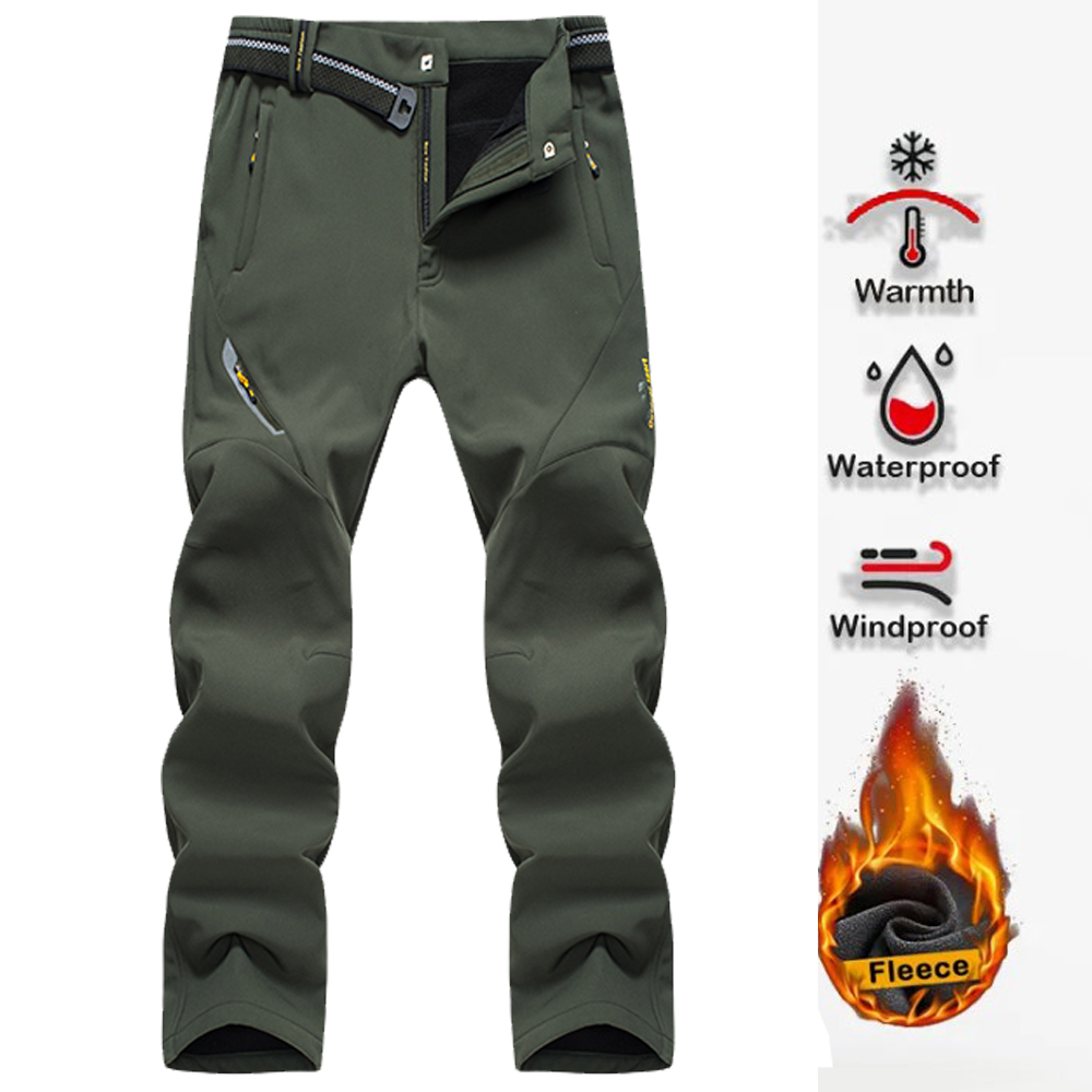 Men's Hiking Pants Softshell O - Fishing Pants Waterproof reseña y precio
