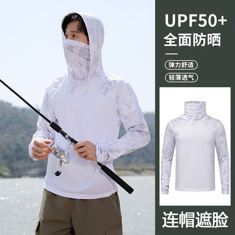 Fishing Shirt Hooded Men Sunsc - Fishing Hoodie reseña y precio