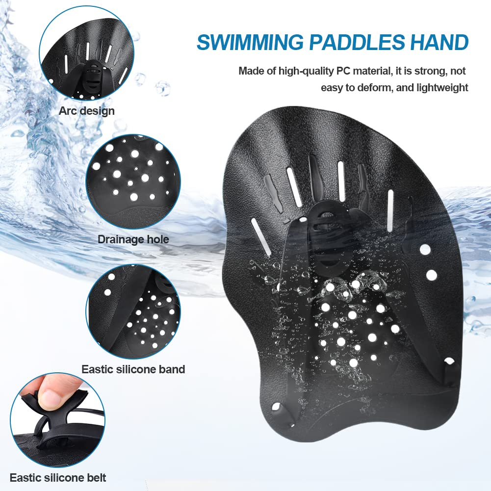Adjustable Swimming Hand Paddl - Fishing Gloves reseña y precio