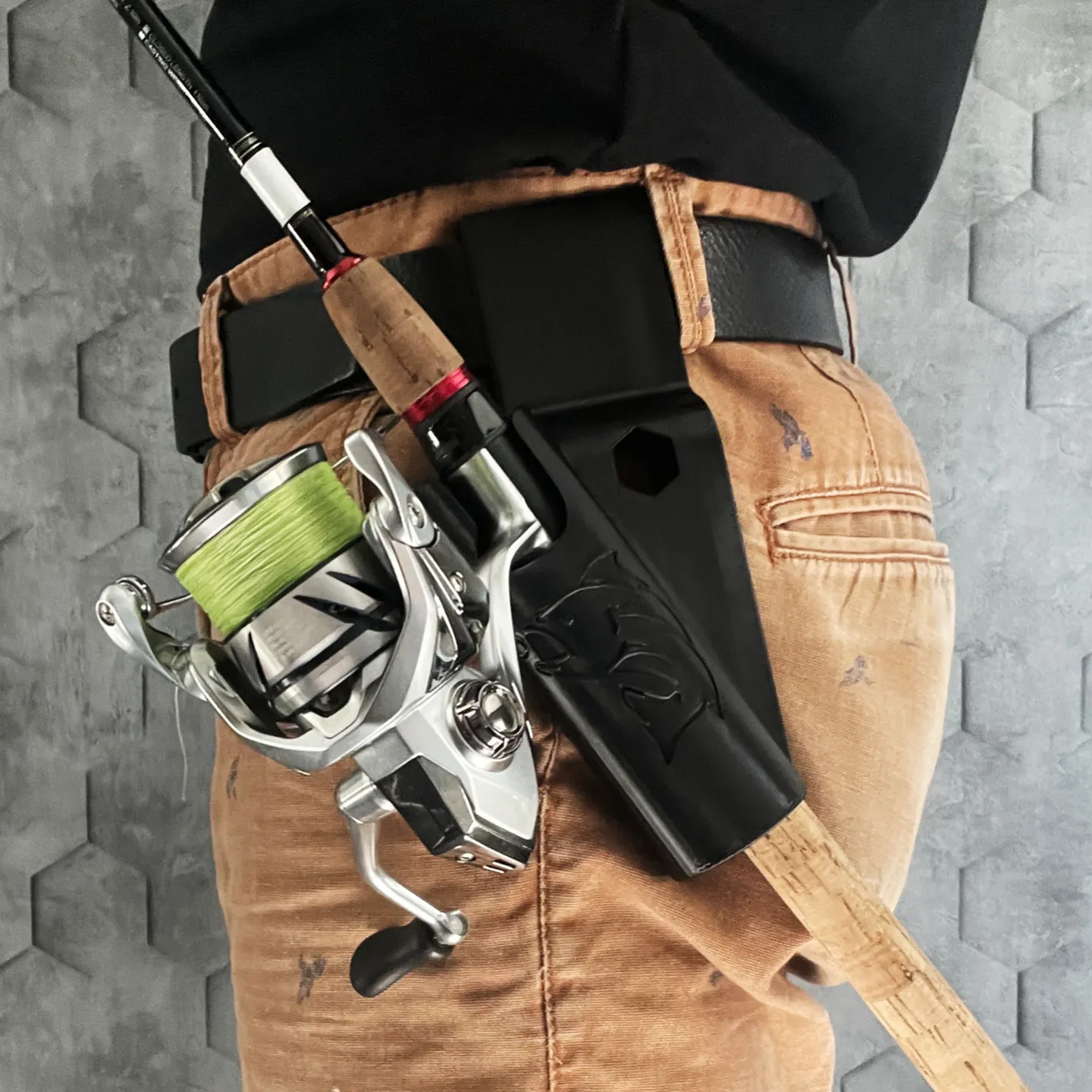 Portable Fishing Rod Holder Be - Fishing Belt reseña y precio