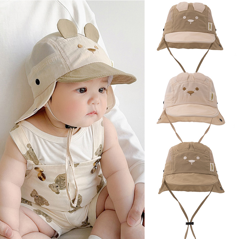 Boys Girls Neck Protection Kid - Fishing Hat reseña y precio