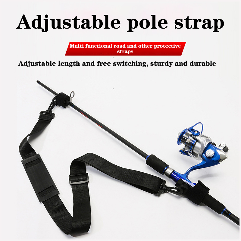 NEW Fishing Rod Carrying Strap - Fishing Belt reseña y precio
