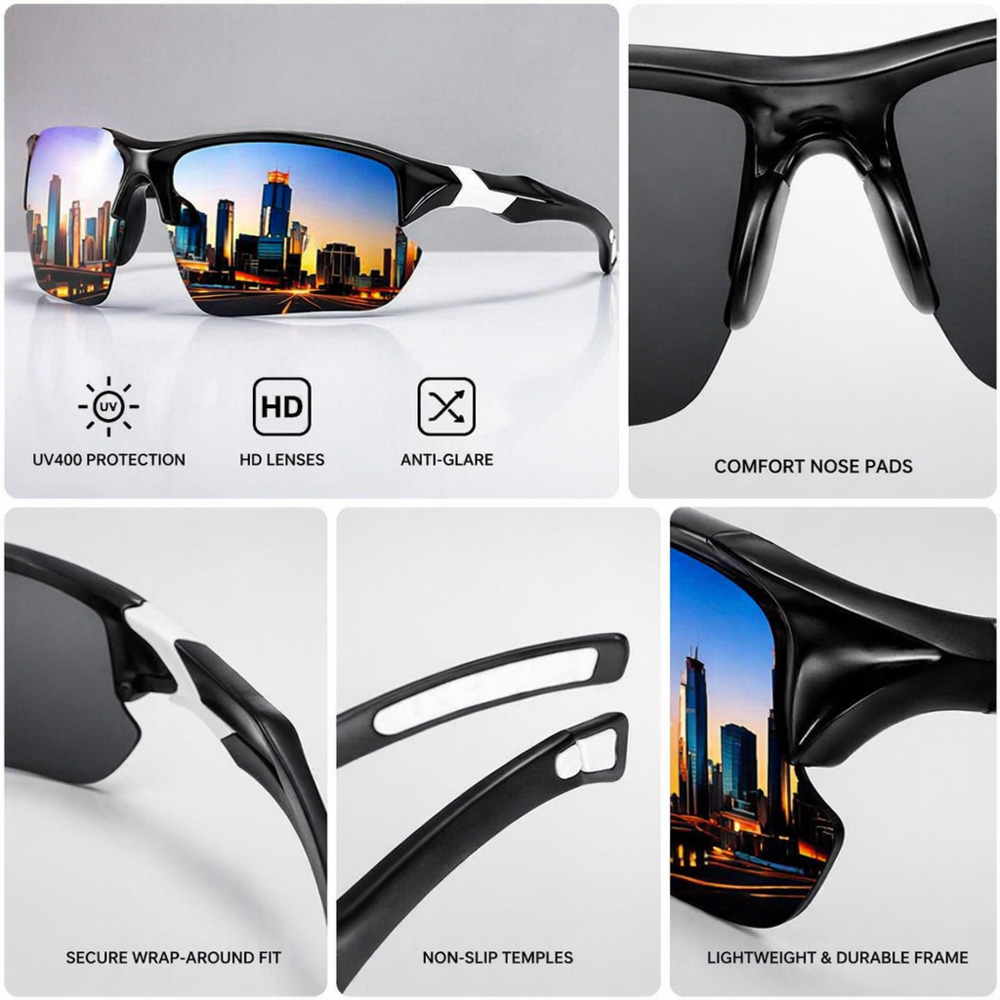 VIKINGAR Polarized Fishing Sun - Fishing Sunglasses Polarized reseña y precio
