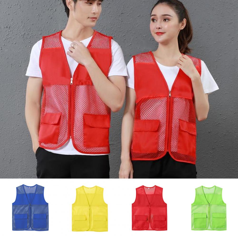 Fishing Vest Hollow Out Zipper - Fishing Vest reseña y precio