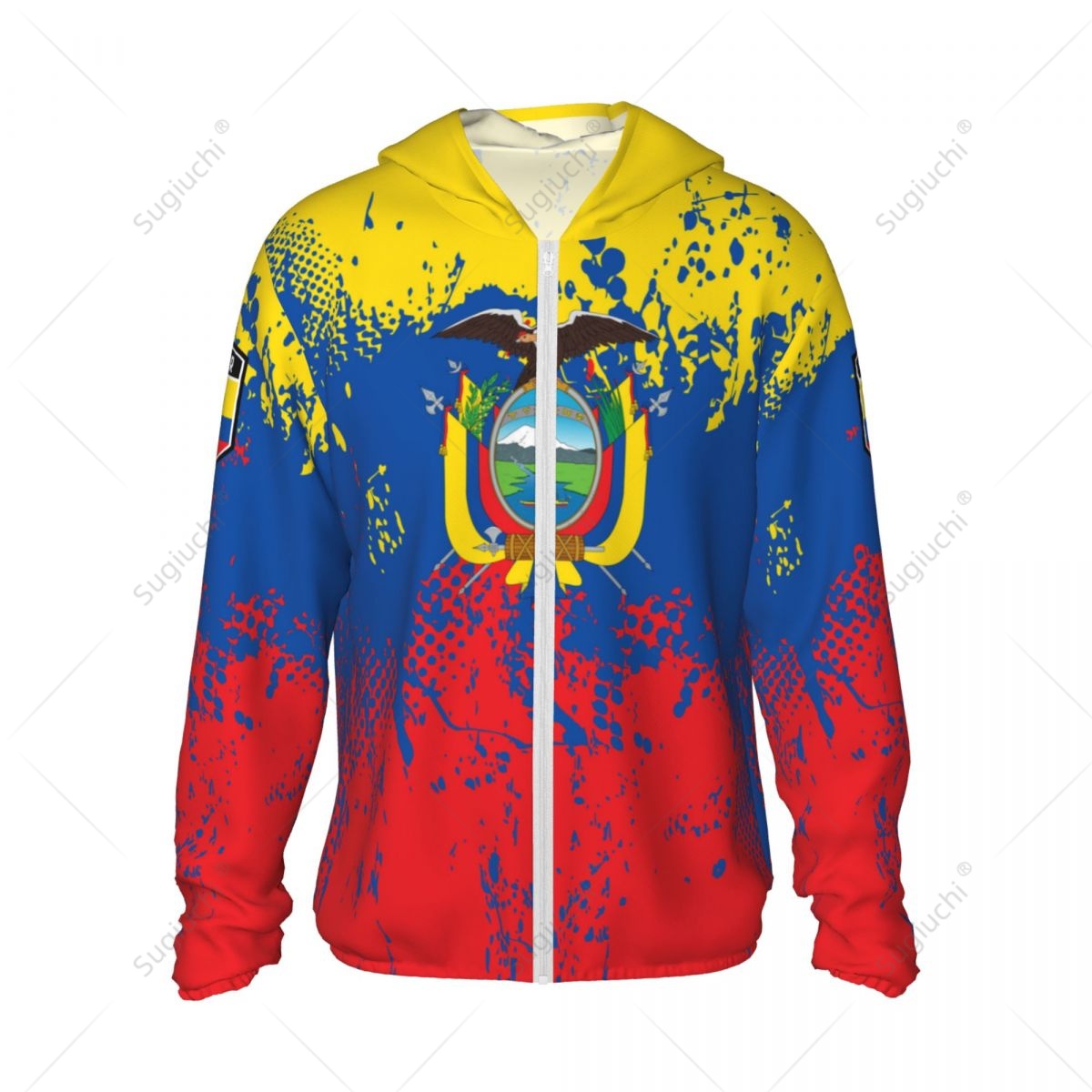Ecuador Flag Sun Protection Ho - Fishing Hoodie reseña y precio