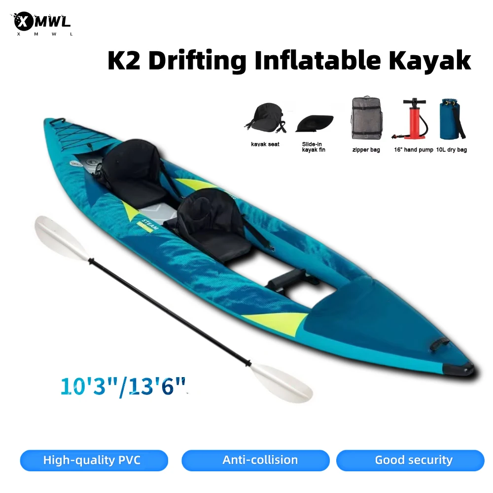 Canoe Kayak Inflatable Boat 1- - Fishing Bag Waterproof reseña y precio