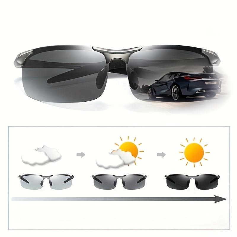 Black Polarized Photochromic S - Fishing Sunglasses Polarized reseña y precio