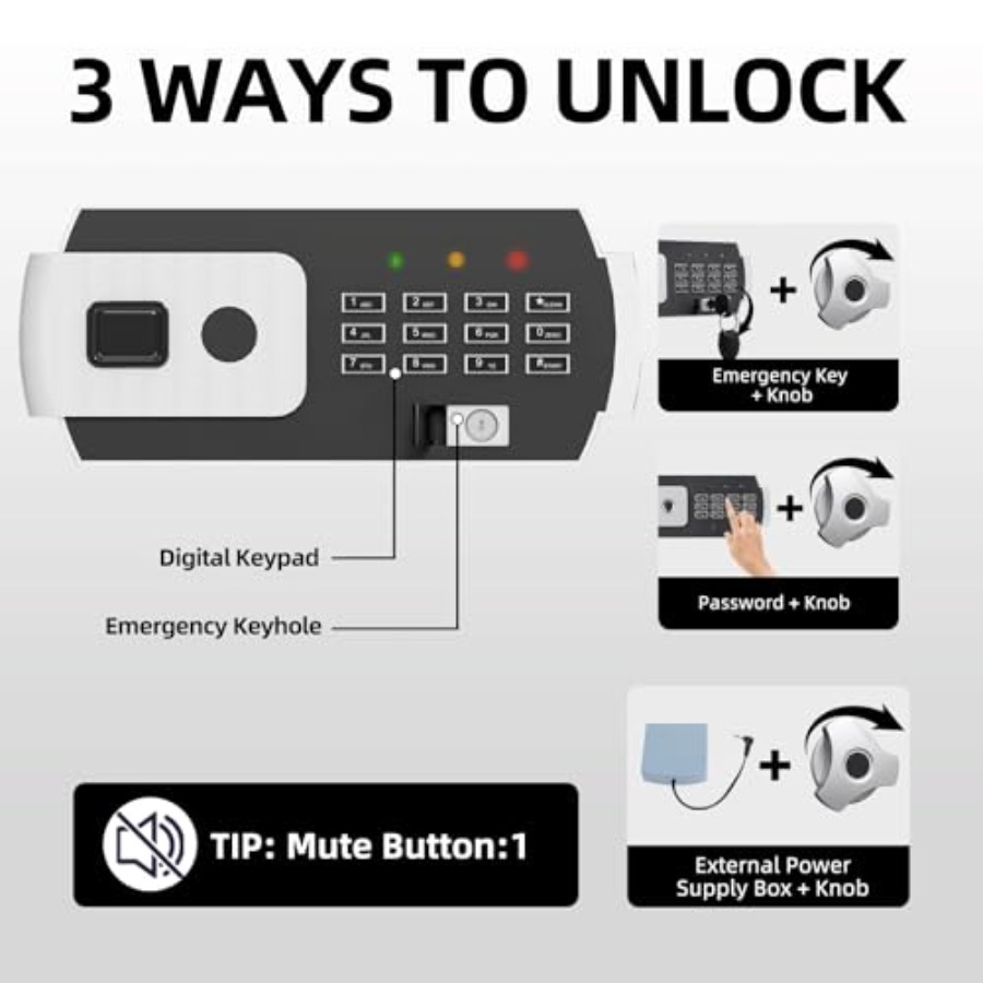Business electronic safe box:  - Fishing Bag Waterproof reseña y precio