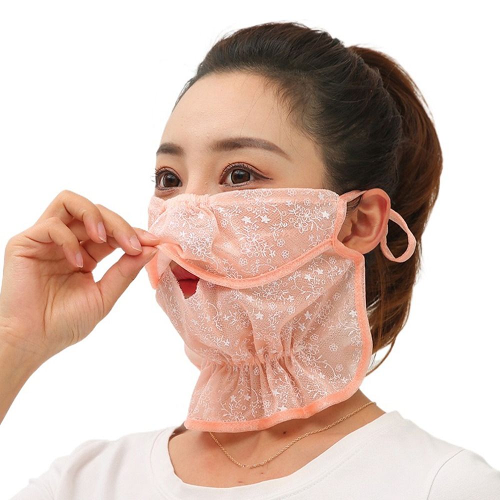 Wrap Cover Scarf Solid Color F - Fishing Mask Sun Protection reseña y precio