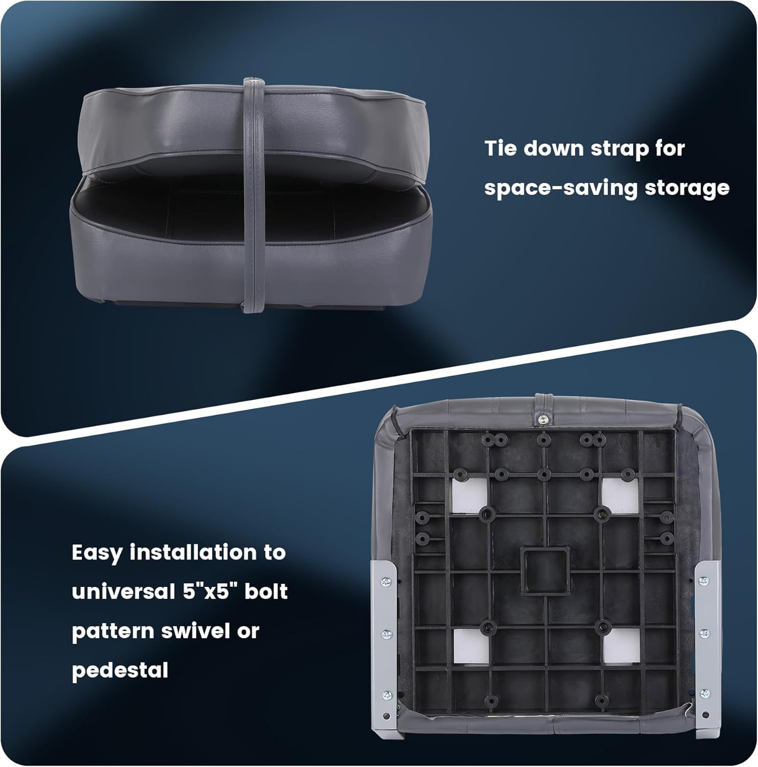 2 Pack Folding Boat Seats, Hig - Fishing Backpack reseña y precio