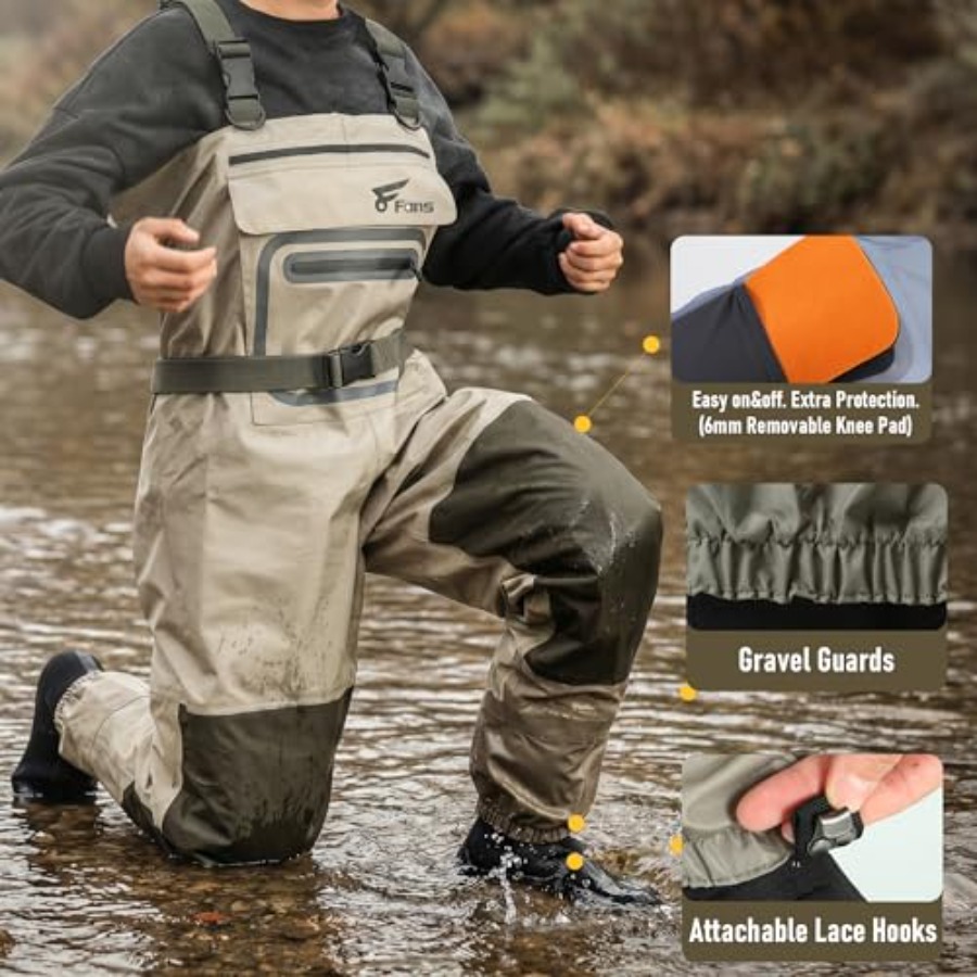 Fishing Chest Waders for Men a - Fishing Waders reseña y precio