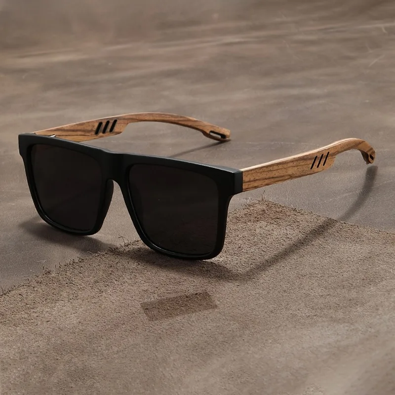 Natural Wood Temple Polarized  - Fishing Sunglasses Polarized reseña y precio