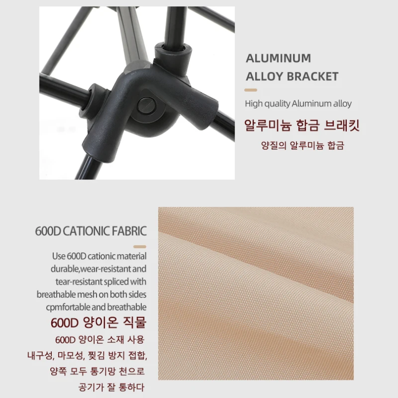 Foldable Camping Chairs Set Li - Fishing Backpack reseña y precio