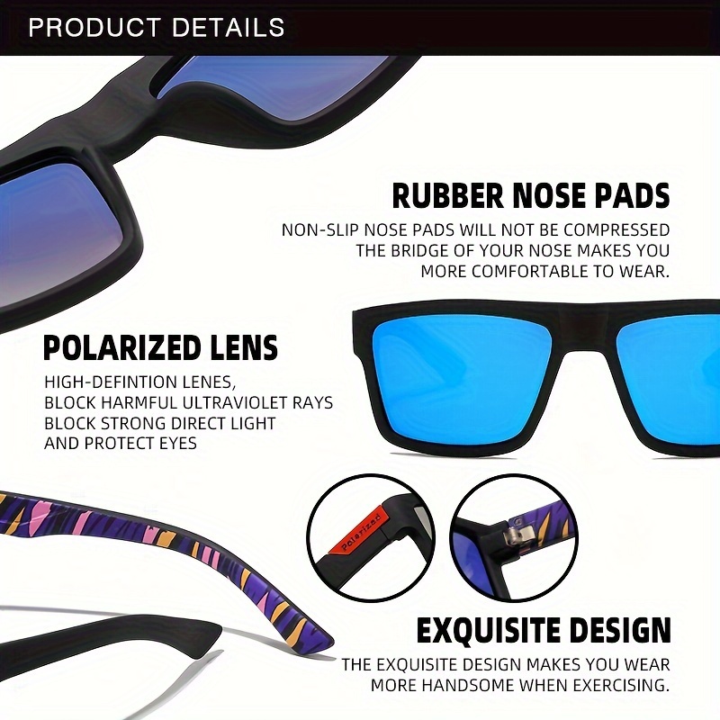 Fashion Travel Square Polarize - Fishing Sunglasses Polarized reseña y precio