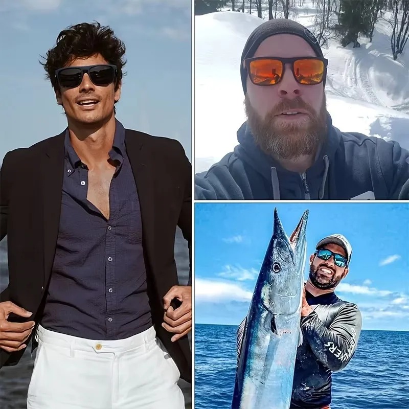 Fashion Vintage Square Polariz - Fishing Sunglasses Polarized reseña y precio