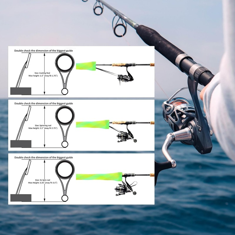 Reusable Fishing Rod Protector - Fishing Socks reseña y precio