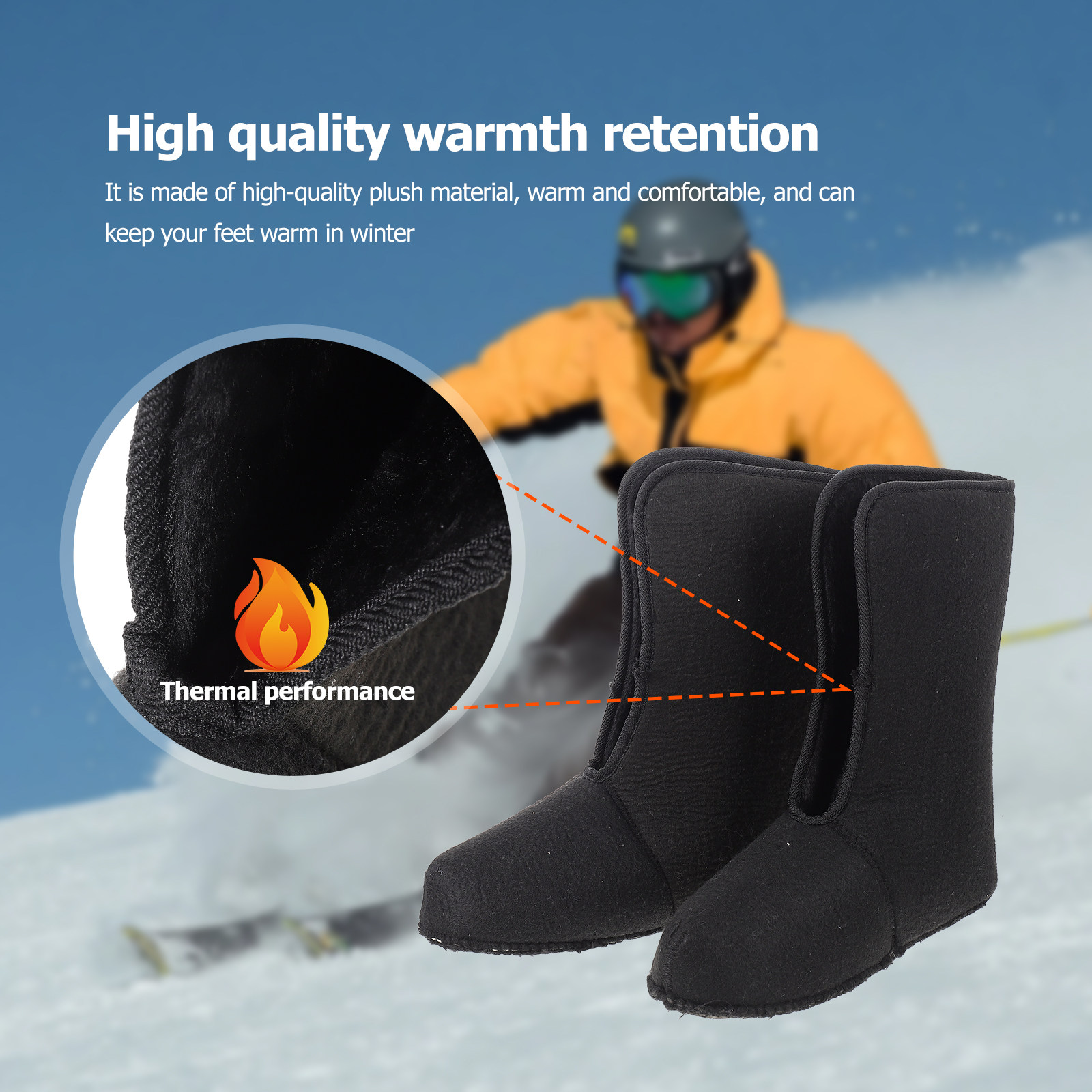 1 Pair Hunting Shoes Lining Wa - Fishing Boots reseña y precio