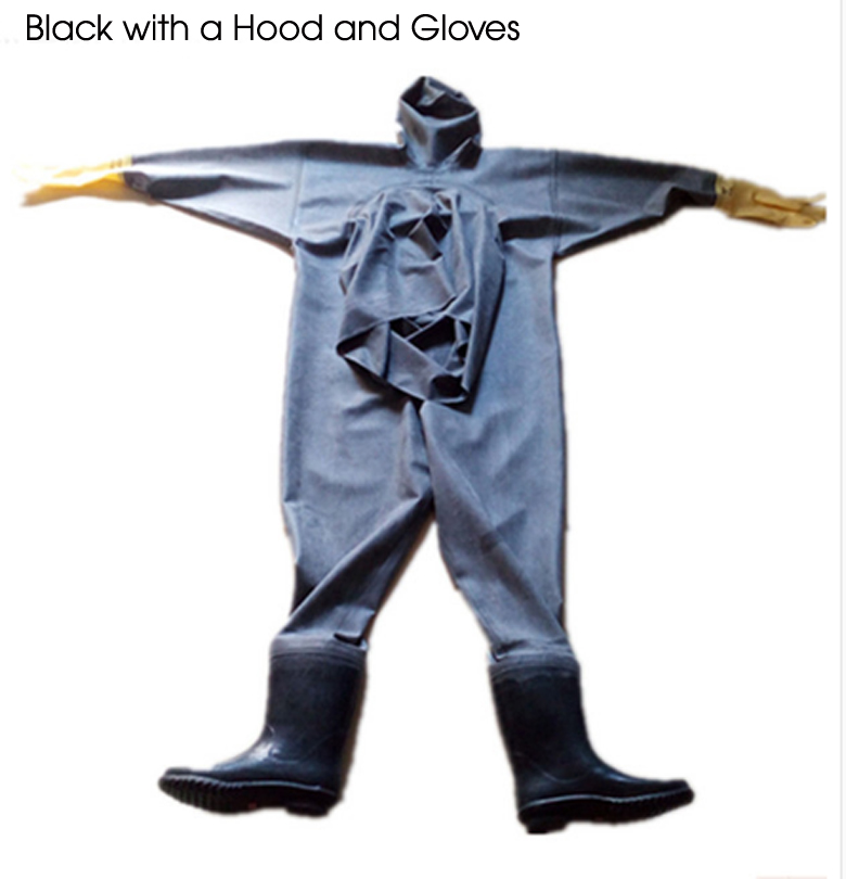 1mm Men Women Rubber Wader Sui - Fishing Rain Suit reseña y precio