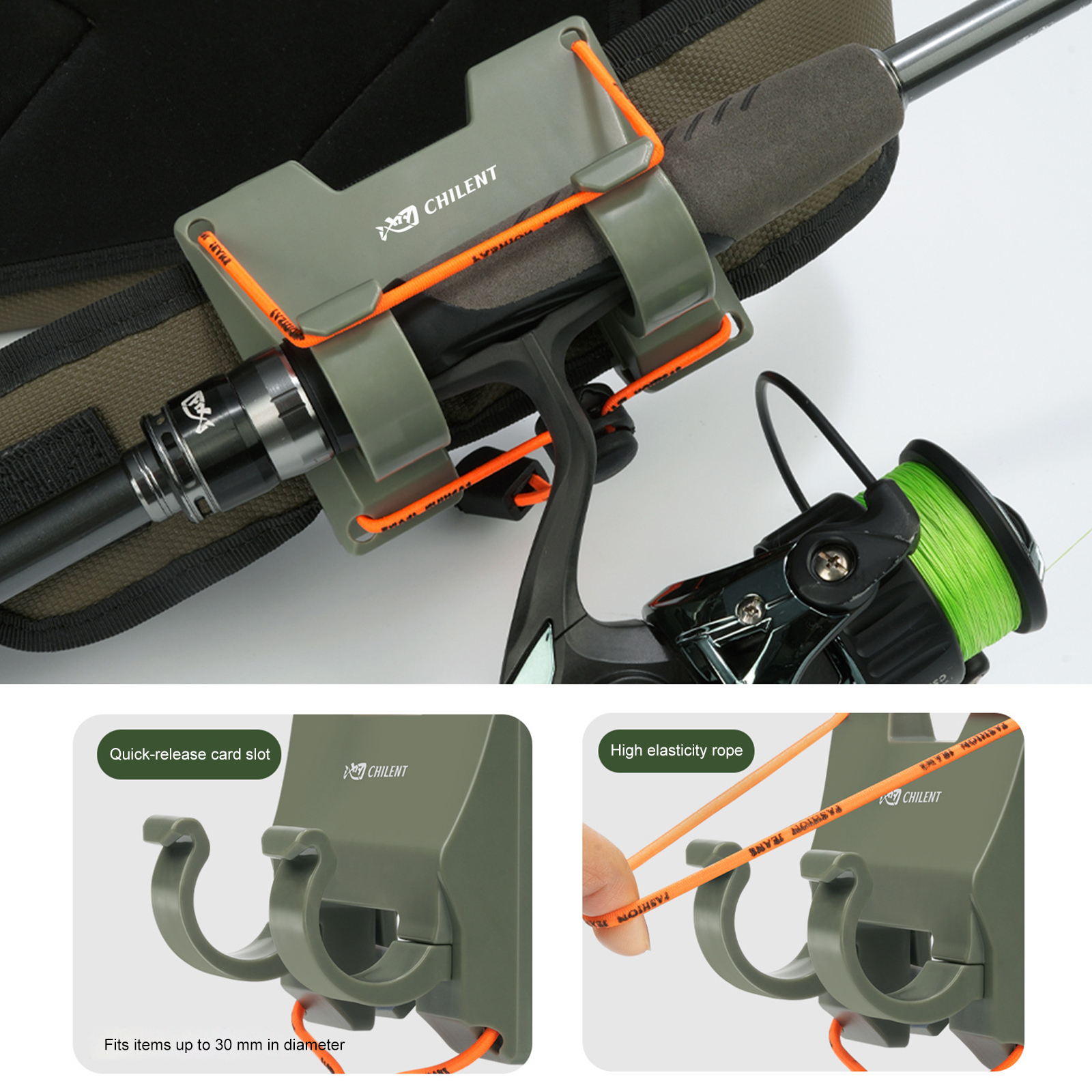 Outdoor Belt Clip Rod Holder H - Fishing Belt reseña y precio
