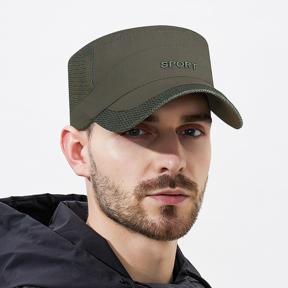 Cool Adjustable Flat Top Cap B - Fishing Hat reseña y precio