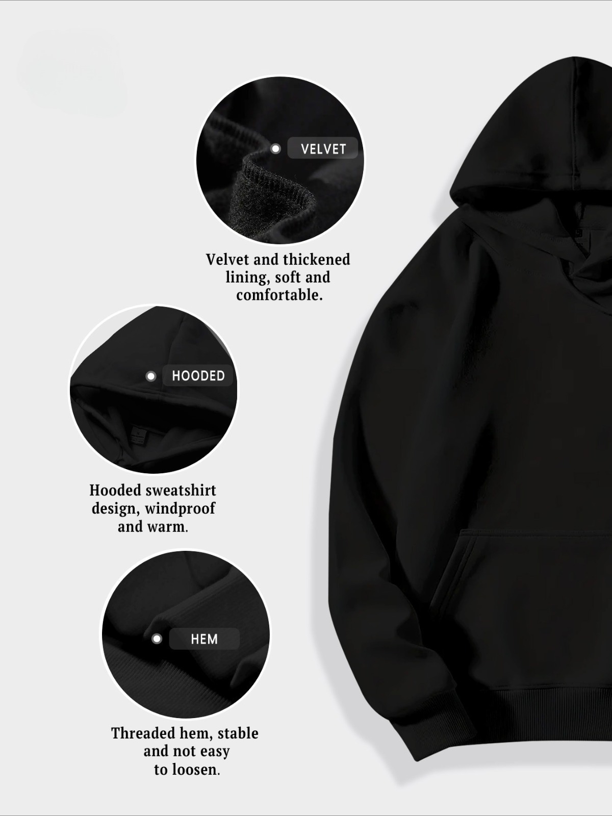 Men's Fashionable Casual Fishi - Fishing Hoodie reseña y precio