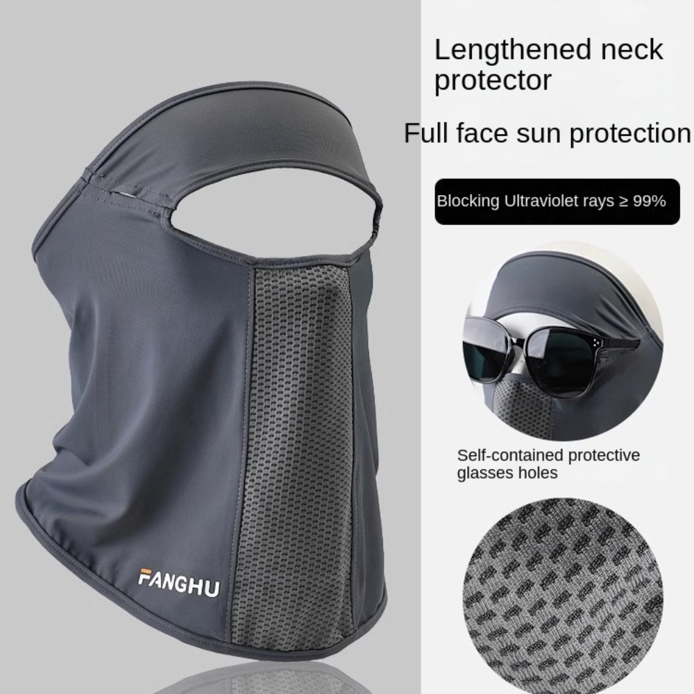 Summer Ice Silk Mask Anti-UV S - Fishing Mask Sun Protection reseña y precio