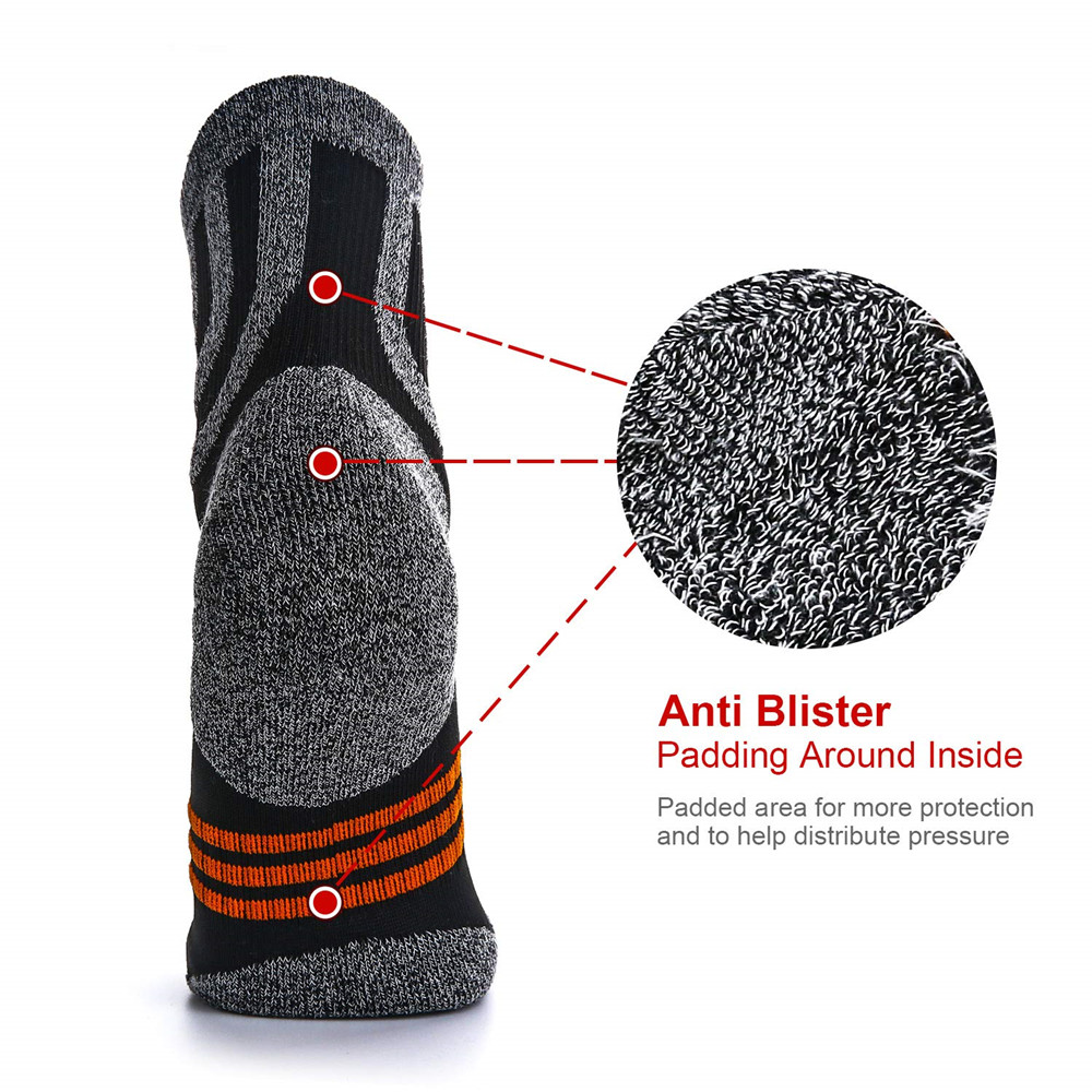 5 Pairs Socks Men Anti Blister - Fishing Socks reseña y precio