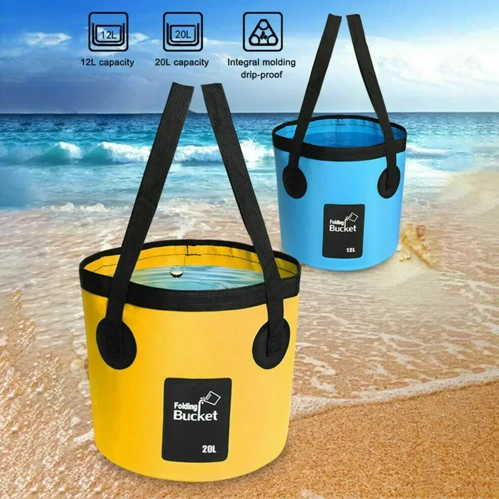 12L/20L Fishing Bucket Folding - Fishing Bag Waterproof reseña y precio
