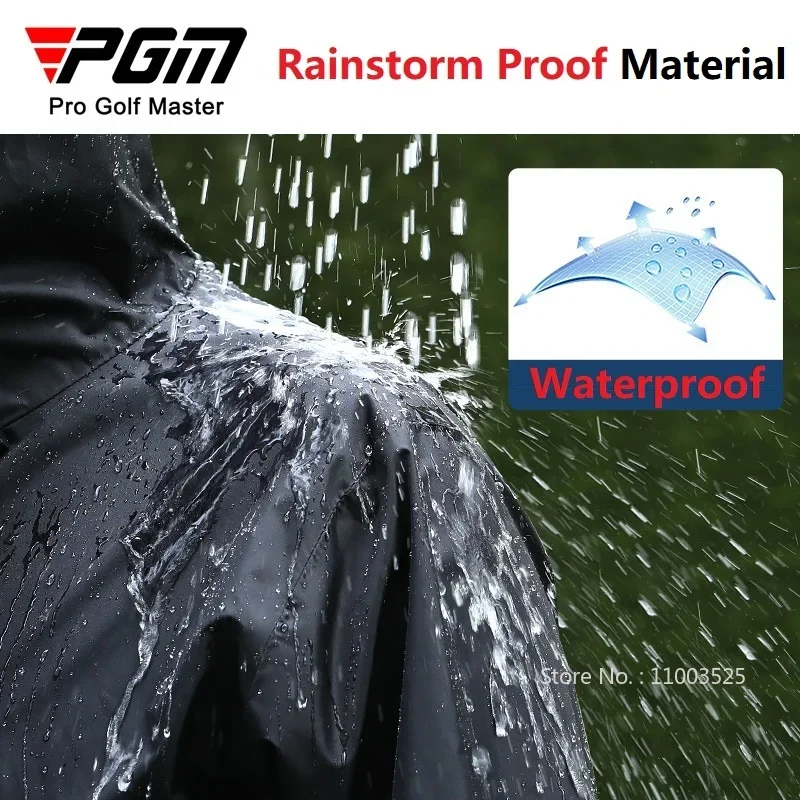 Pgm Men Golf Raincoat Rain Pan - Fishing Rain Suit reseña y precio