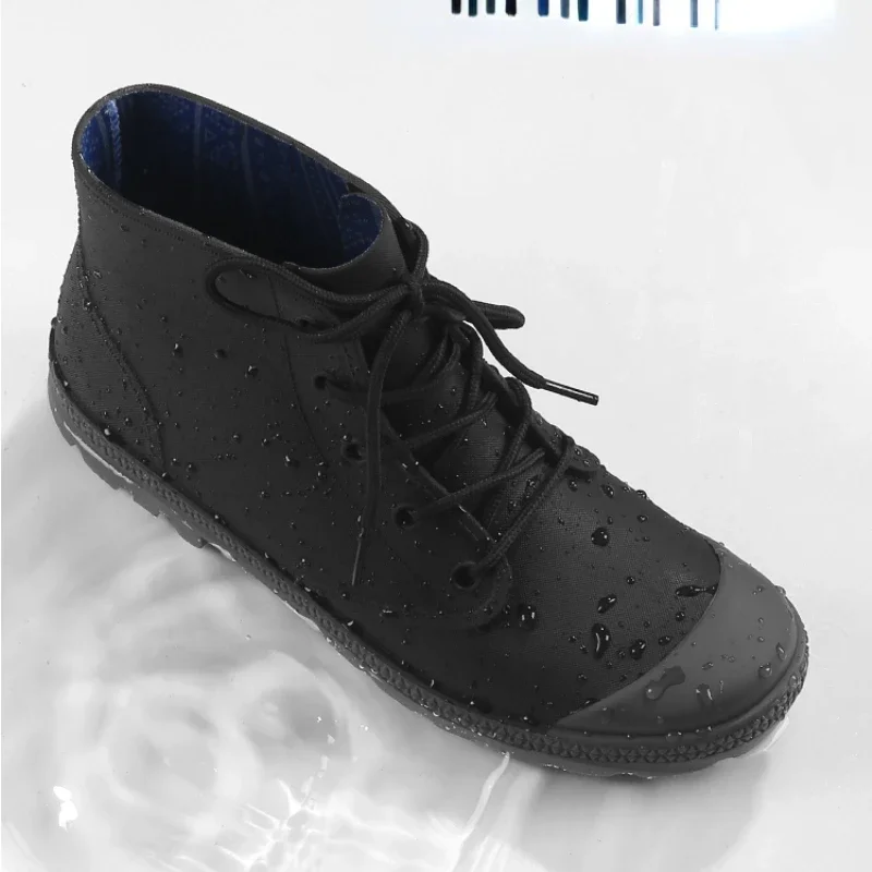 Winter Men Rain Boots Lace-up  - Fishing Waders reseña y precio