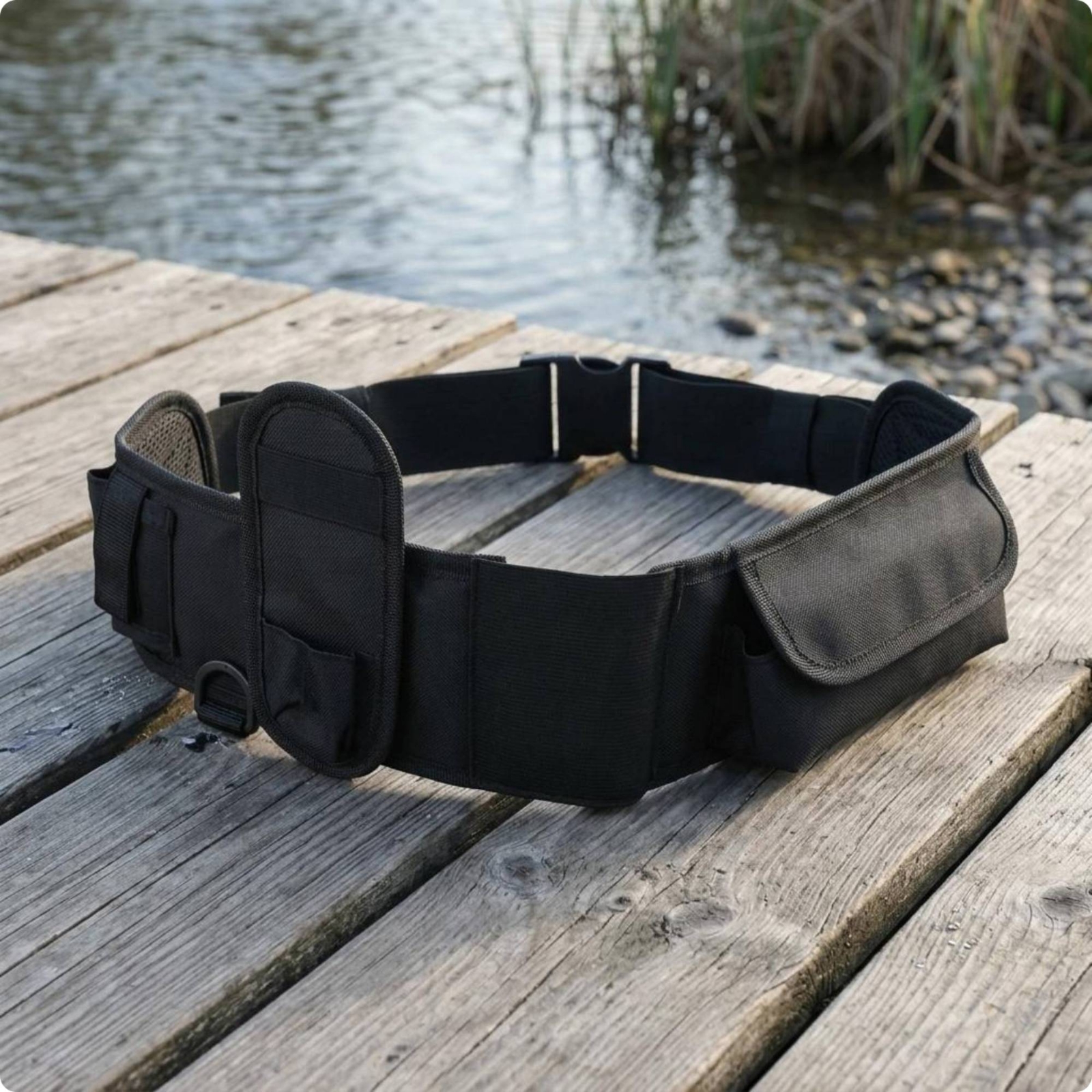 Fishing Waist Bag Flap Pockets - Fishing Belt reseña y precio