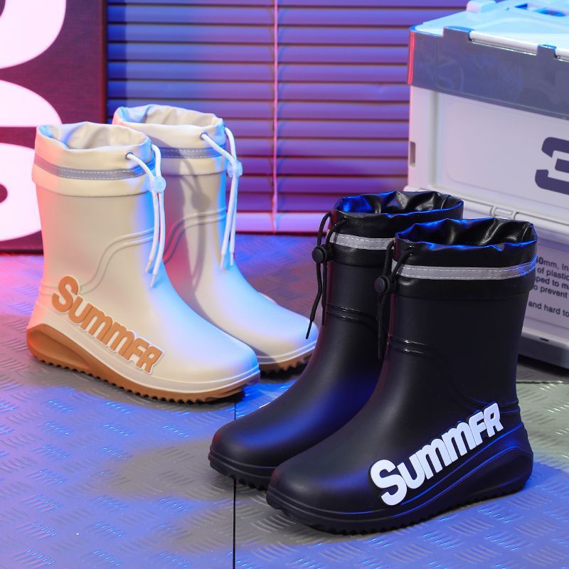 Men's Lined Mid-Calf Rain Boot - Fishing Boots reseña y precio